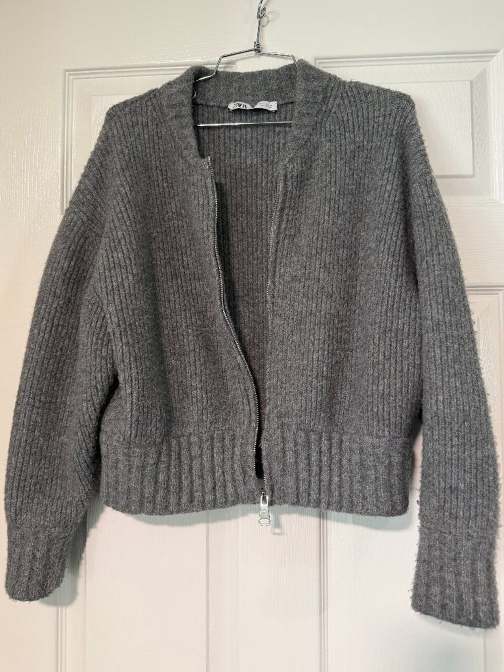 Zara Bomber Sweater